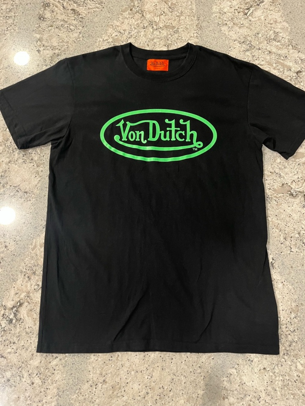 Black Von Dutch Tee
